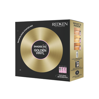 REDKEN SHADES EQ GOLDEN VINYL WARM BLONDE STARTER KIT