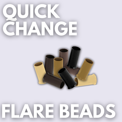 Babe Quick Change Flare Beads Caramel