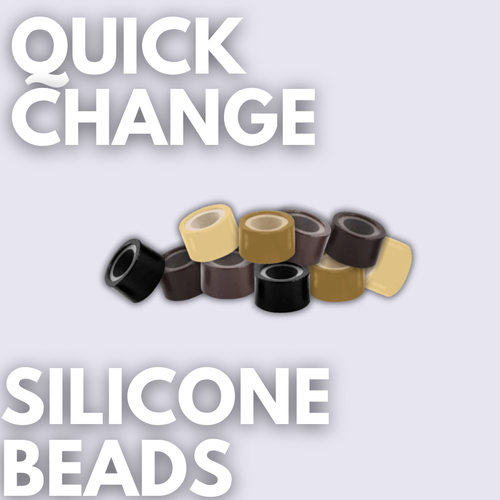 Babe Quick Change Silicone Beads Caramel