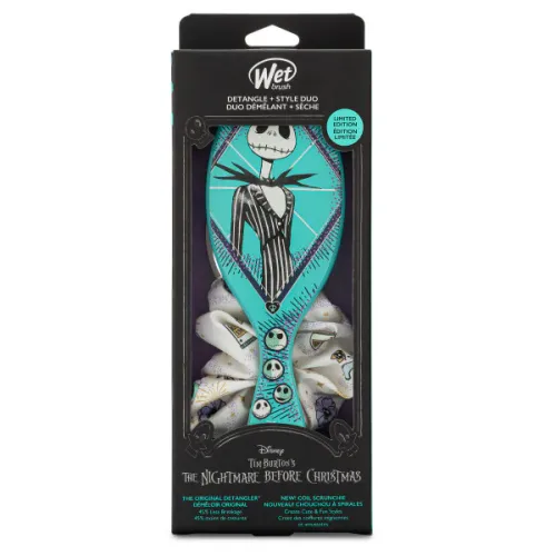 WET BRUSH NIGHTMARE BEFORE CHRISTMAS JACK BRUSH SET