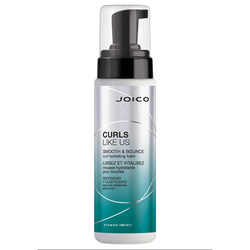 JOICO CURLS LIKE US SMOOTH & BOUNCE HYDRATING FOAM