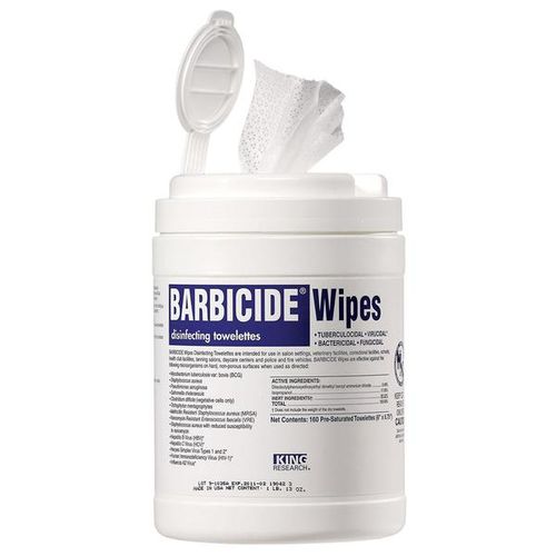 KING BARBICIDE WIPES 