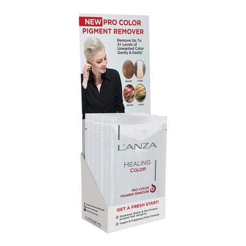 LANZA PRO COLOR PIGMENT REMOVER DISPLAY