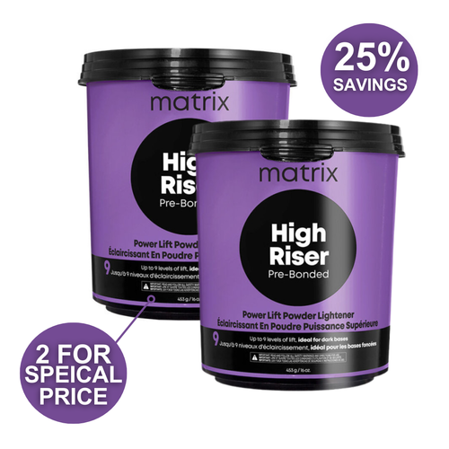 MATRIX HIGH RISER PRE-BONDED POWDER LIGHTENER DUO