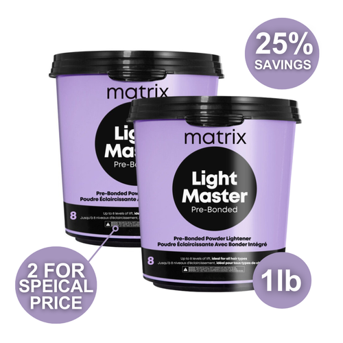 MATRIX LIGHT MASTER W/ BONDER POWDER 1LB DUO