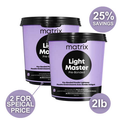 MATRIX LIGHT MASTER W/ BONDER  POWDER 2LB DUO