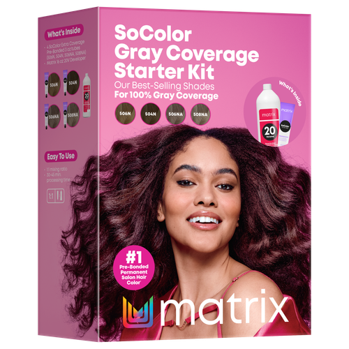 MATRIX SOCOLOR GRAY COVERAGE STARTER KIT