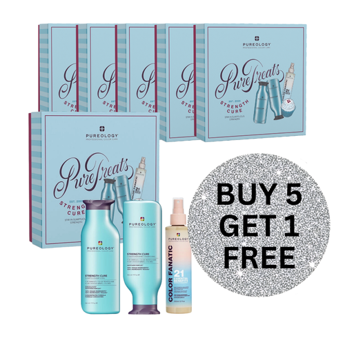PUREOLOGY STRENGTH CURE BOX SET BUY 5 GET 1 FREE