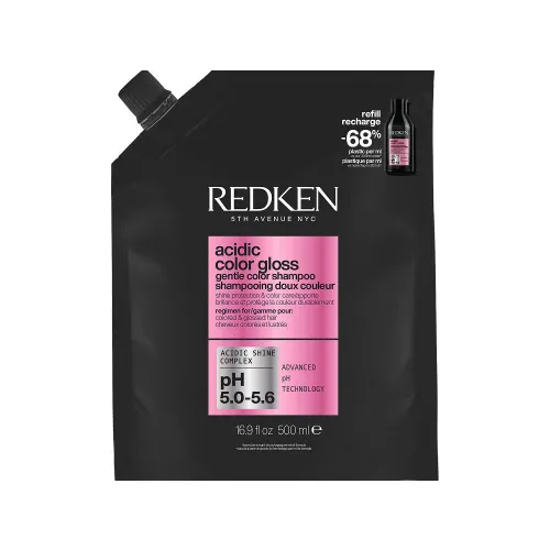 REDKEN ACIDIC COLOR GLOSS SHAMPOO 16.9OZ REFILL