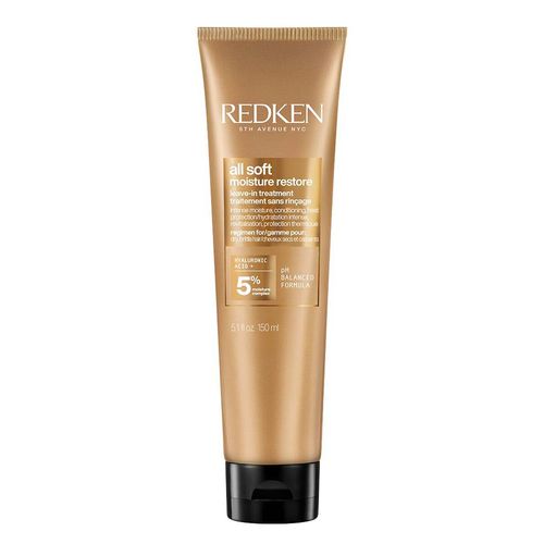 REDKEN ALL SOFT MOISTURE RESTORE LEAVE-IN TREATMENT