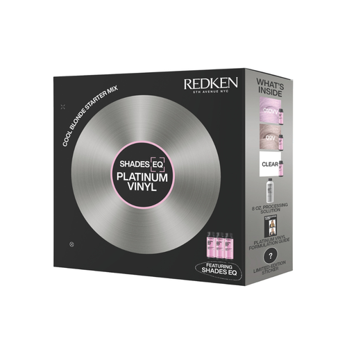 REDKEN SHADES EQ PLATINUM VINYL COOL BLONDE STARTER KIT