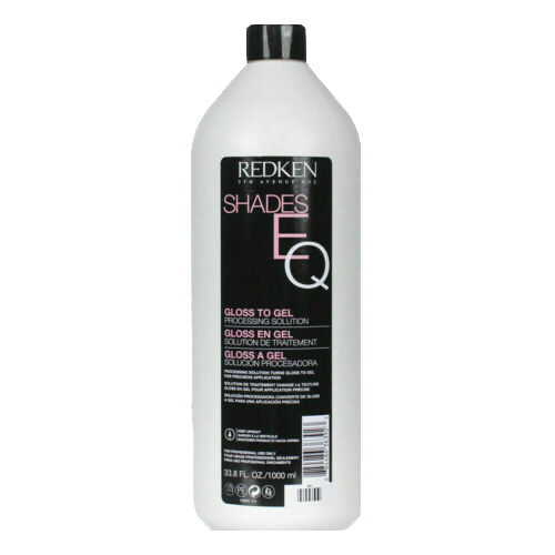 REDKEN SHADES EQ PROCESSING SOLUTION FOR PRECISION APPLICATION GLOSS TO GEL 33OZ