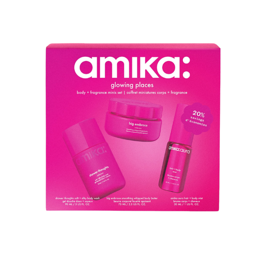 Amika Glowing Places Travel Trio