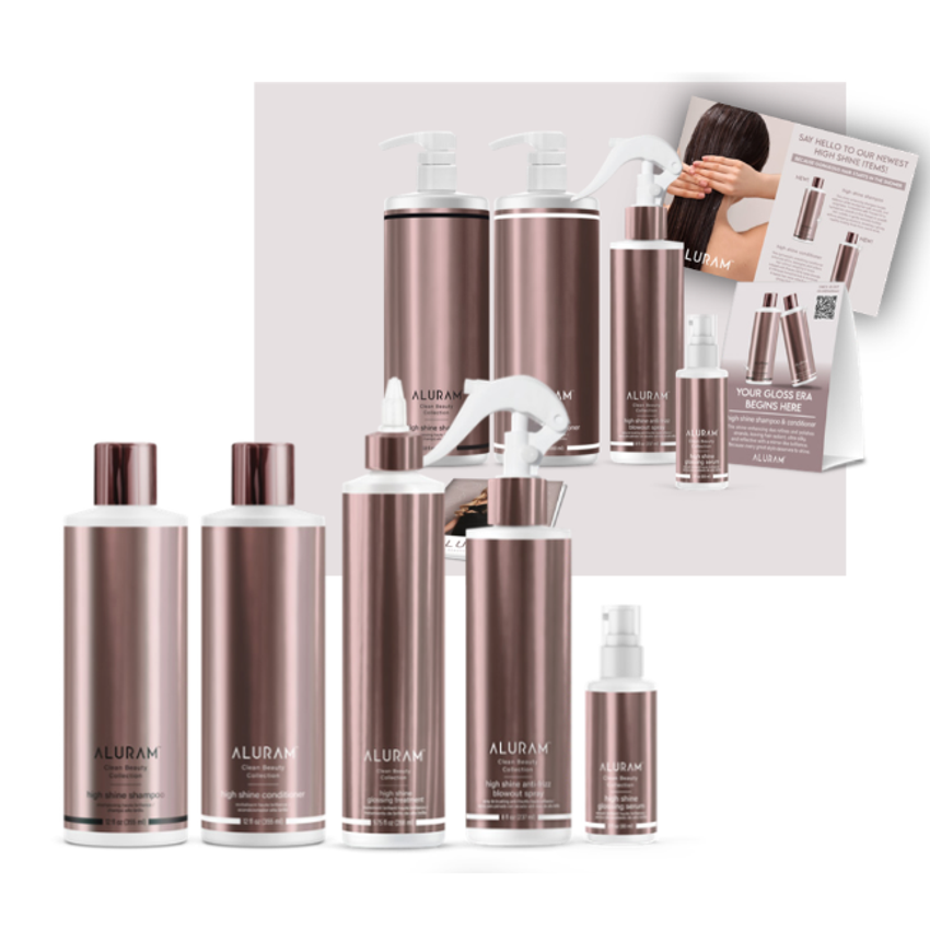 Aluram High Shine Shampoo & Conditioner Intro