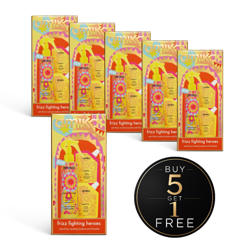 Amika Holilday Frizz Fighting Heros Set Buy 5 Get 1 Free