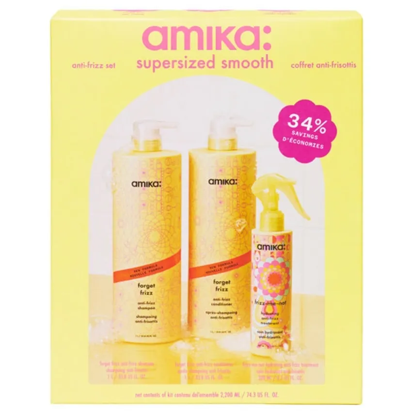 AMIKA SUPERSIZED SMOOTH ANTI-FRIZZ SET