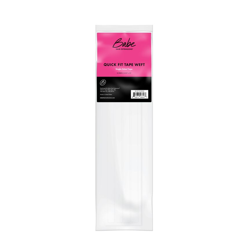 BABE QUICK FIT TAPE WEFT SINGLE SIDED TAPE STRIPS