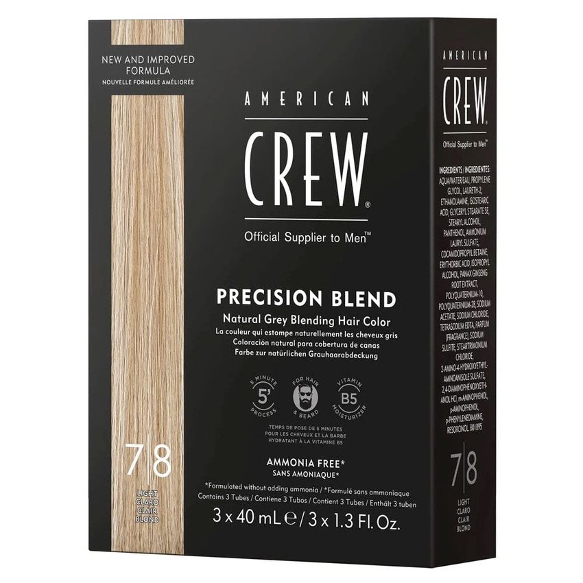 AMERICAN CREW PRECISION BLEND COLOR LIGHT 7-8