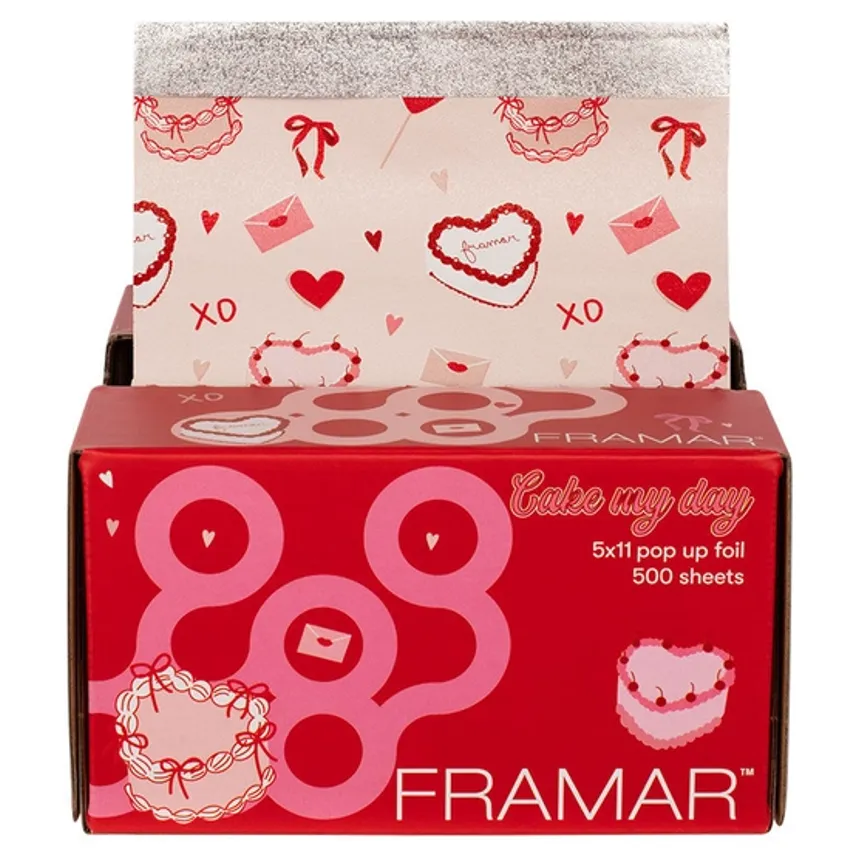 FRAMAR CAKE MY DAY POP UP FOIL 500CT