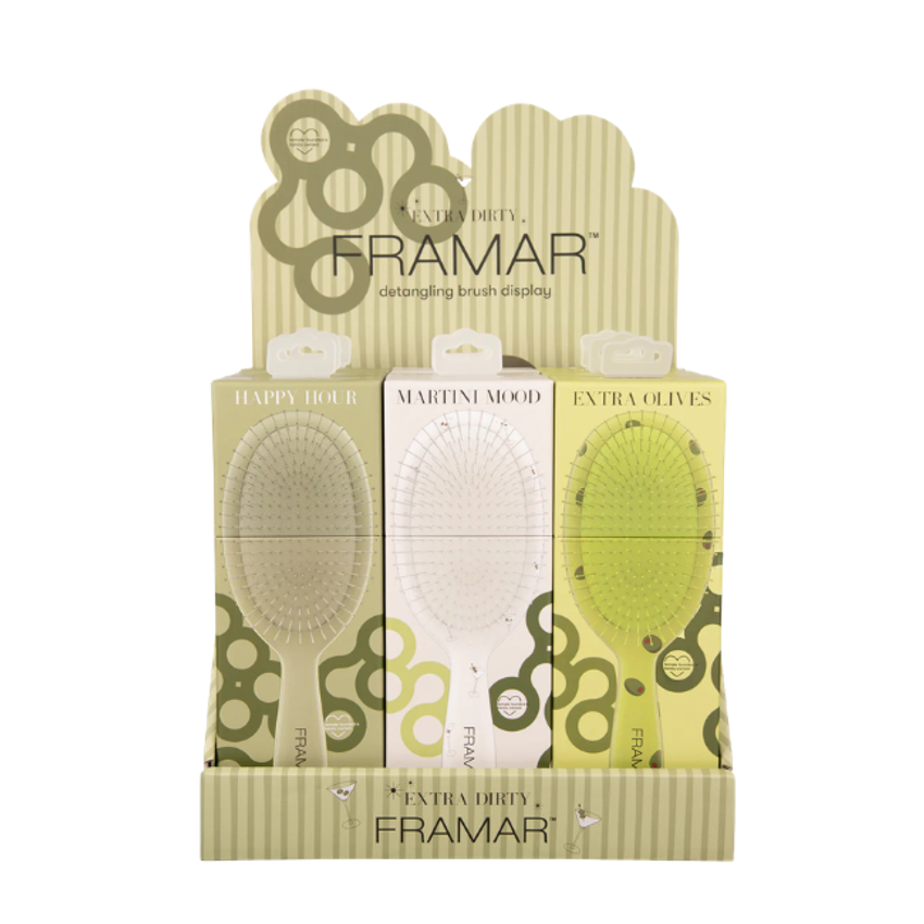 Framar Extra Dirty 9pc Brush Display
