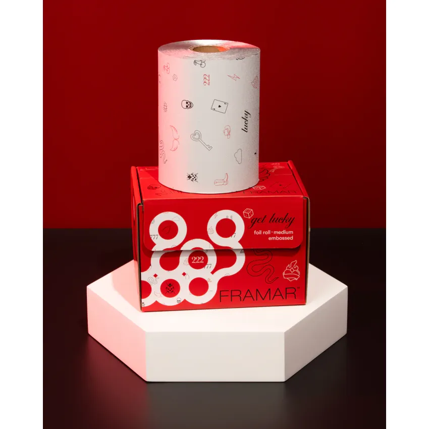 FRAMAR GET LUCKY EMBOSSED FOIL ROLL