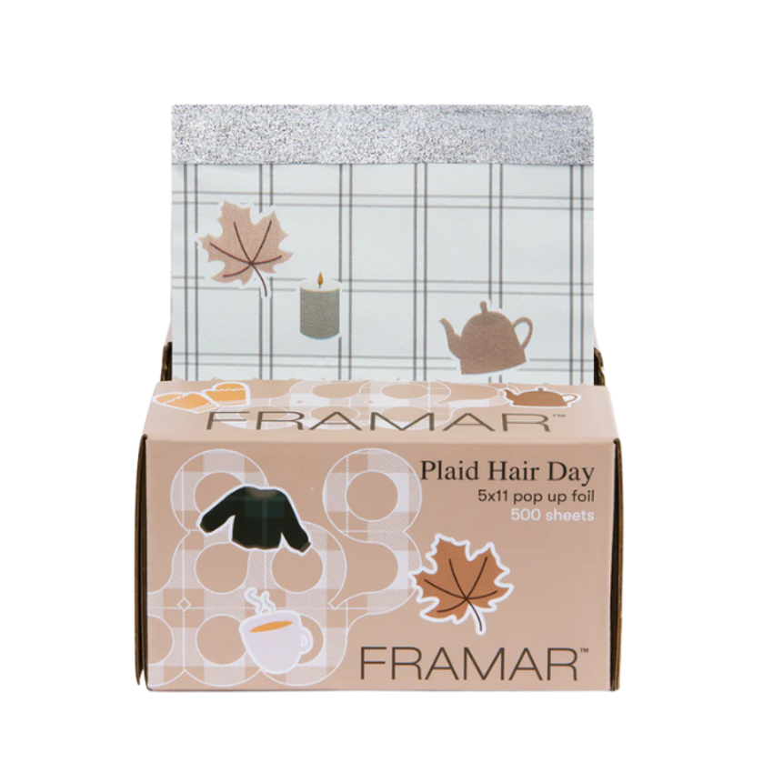 Framar Plaid Hair Day Pop Up Foil