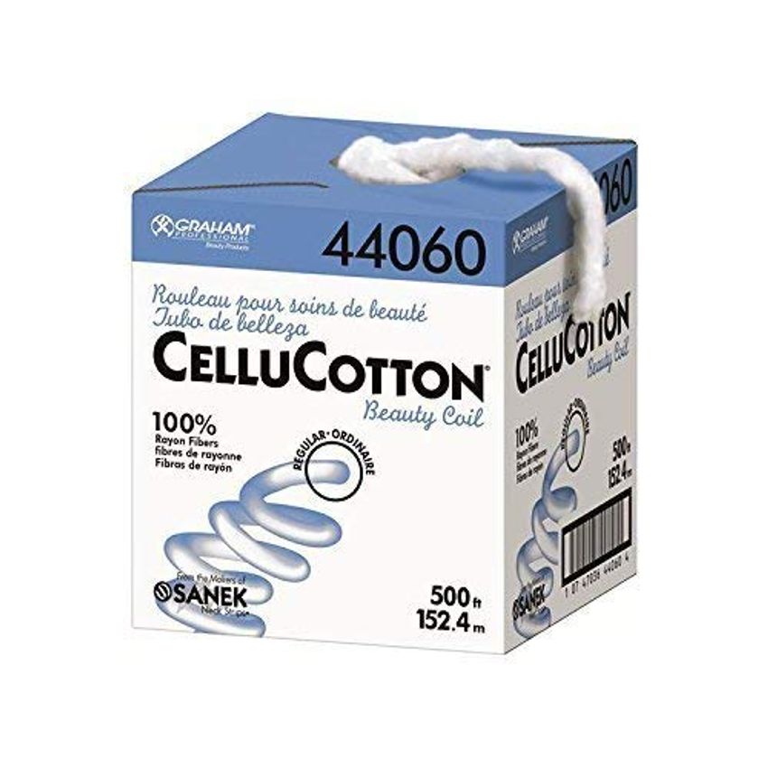 GRAHAM BEAUTY CELLU COTTON 500FT RAYON FIBERS