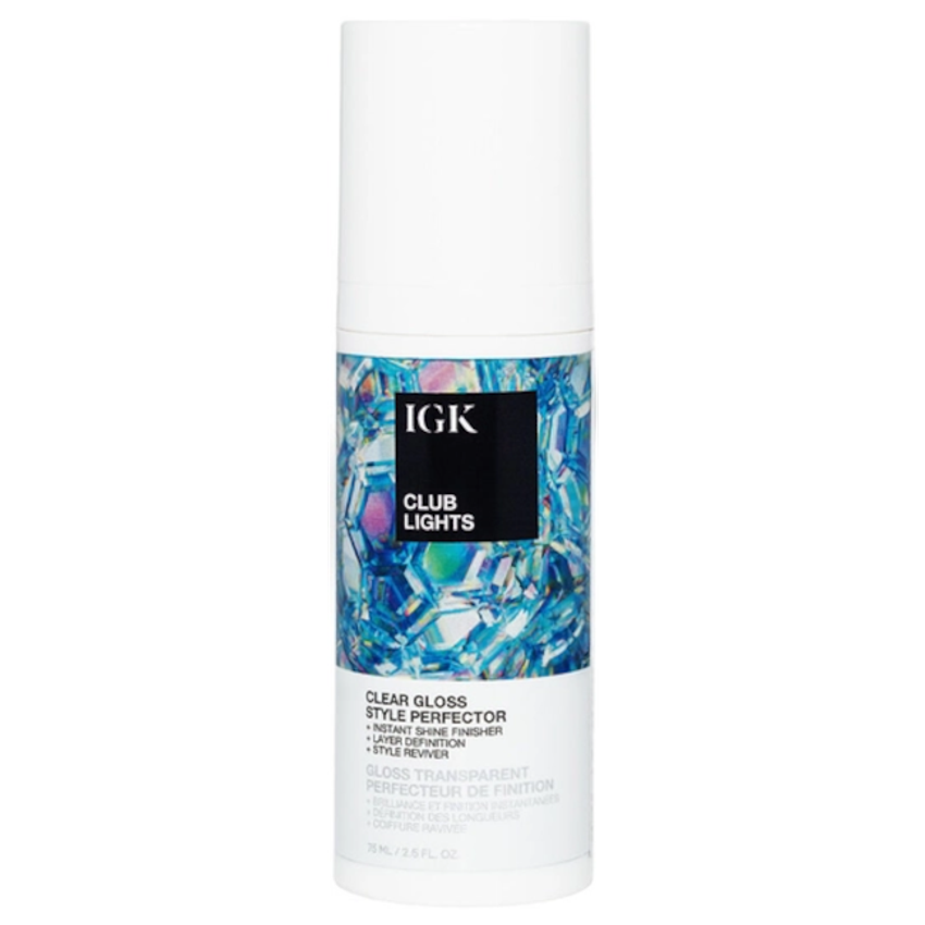 Igk Club Lights Clear Gloss Style Perfector 2.5oz