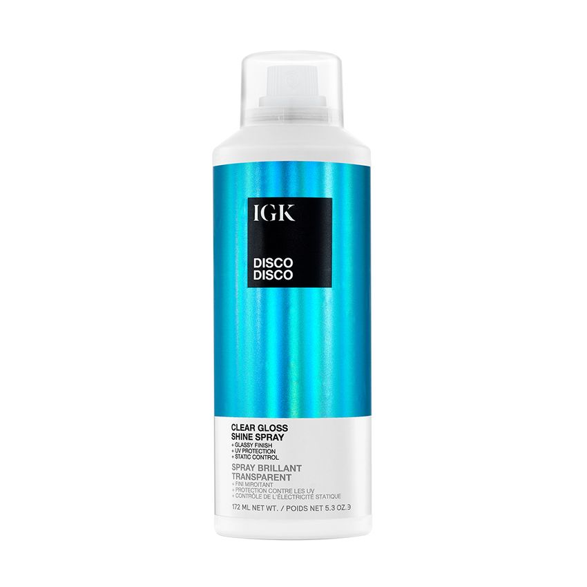 IGK DISCO DISCO CLEAR GLOSS SHINE SPRAY