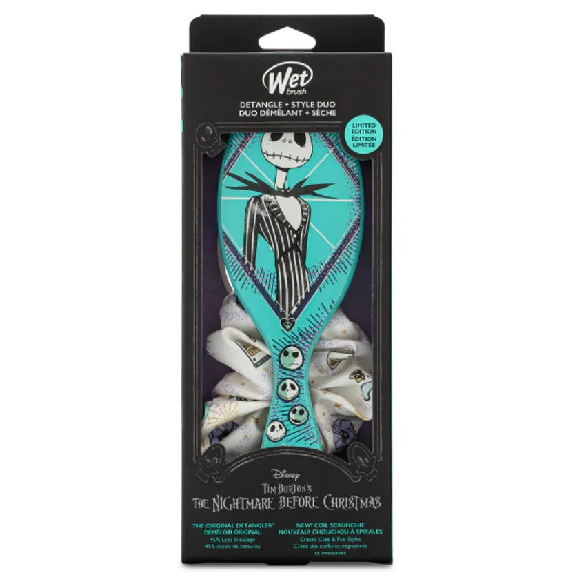 WET BRUSH NIGHTMARE BEFORE CHRISTMAS JACK BRUSH SET