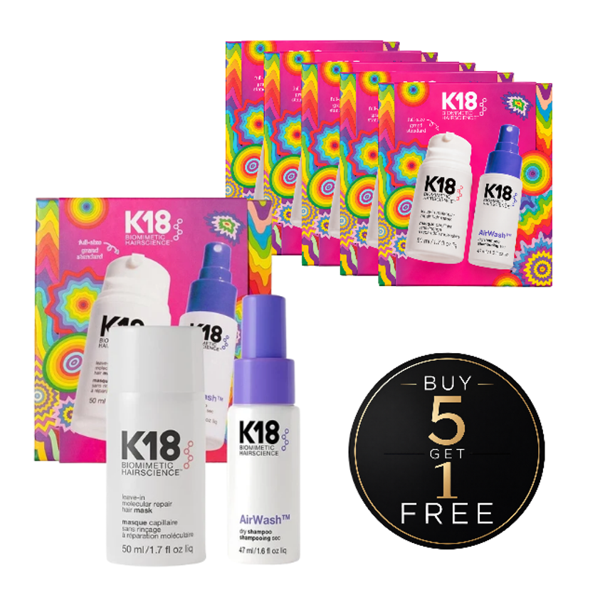 K18 Holiday Duo With Mask & Airwash Buy 5 Get 1 Free