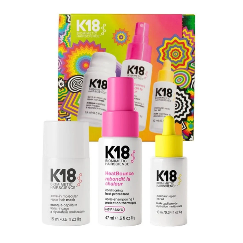 K18 Holiday Trio With Mask, Heatbounce & Oil