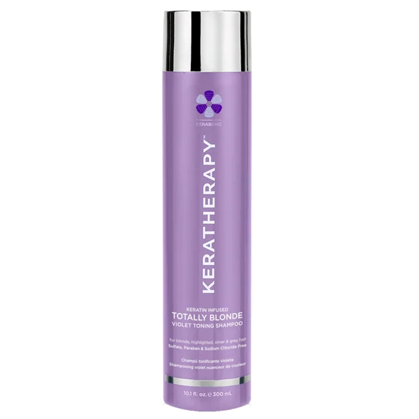 KERATHERAPY  TOTALLY BLONDE SHAMPOO 10OZ