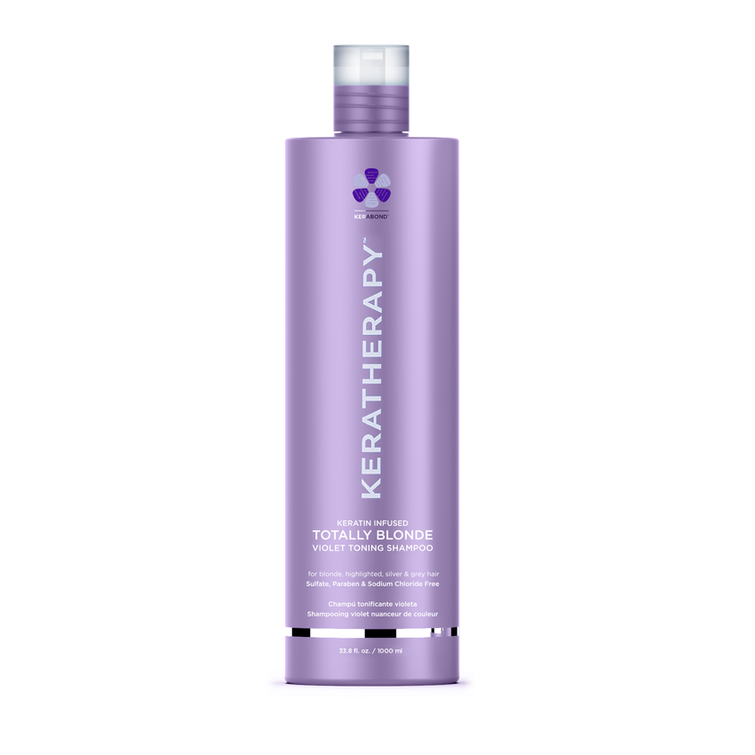 KERATHERAPY TOTALLY BLONDE SHAMPOO 33OZ