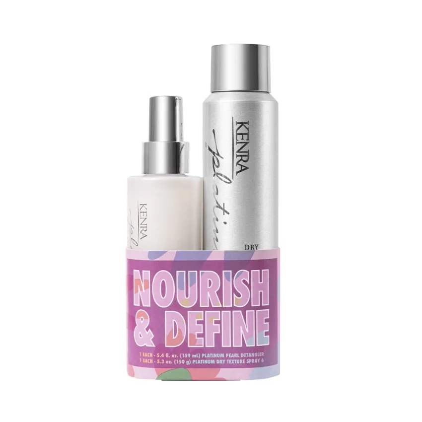 KENRA PLATINUM NOURISH & DEFINE SET