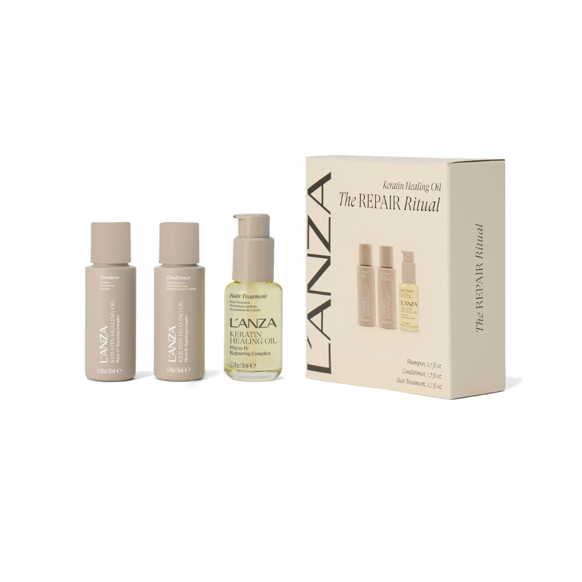 LANZA KERATIN HEALING OIL MINI REPAIR RITUAL BOX SET