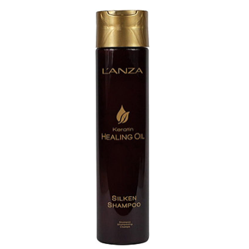 L'ANZA KERATIN HEALING LUSTROUS OIL SHAMPOO 10OZ