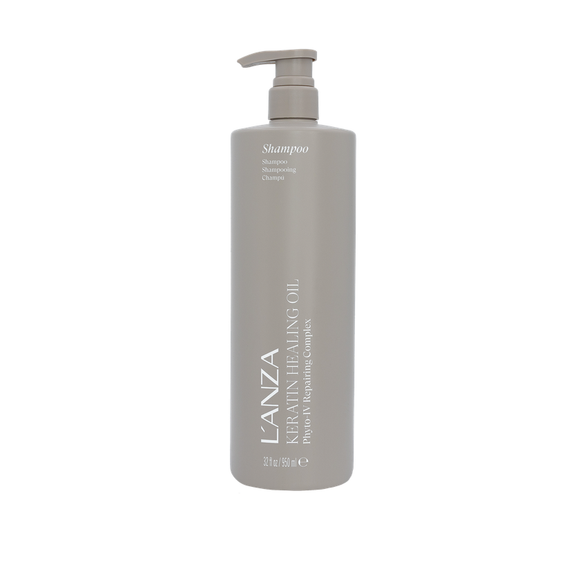 L'ANZA KERATIN HEALING LUSTROUS OIL SHAMPOO 33OZ