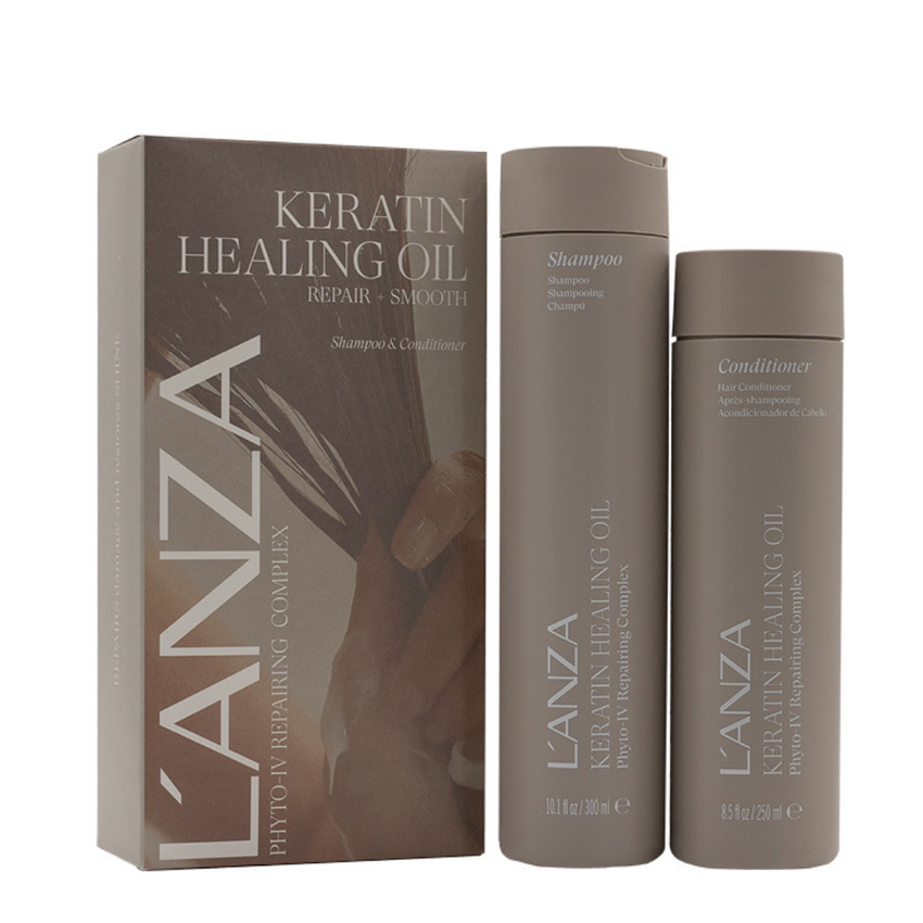 L\'ANZA KERATIN HEALING OIL REPAIR & SMOOTH DUO