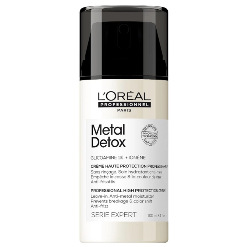 L\'oreal Professional Metal Detox Leave-in Smoothing Cream 3.4oz