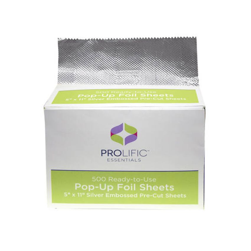 PROLIFIC SILVER POP UP FOIL 500CT