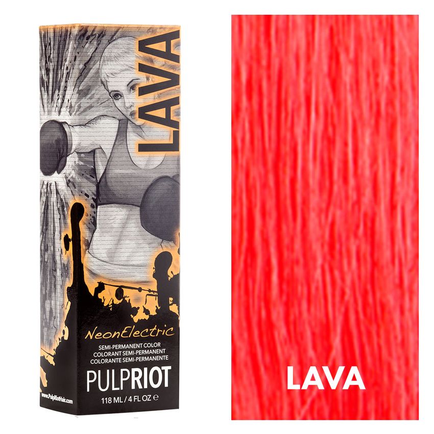 PULPRIOT SEMI-PERMANENT HAIRCOLOR LAVA