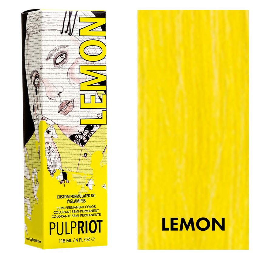 PULPRIOT SEMI-PERMANENT HAIRCOLOR LEMON