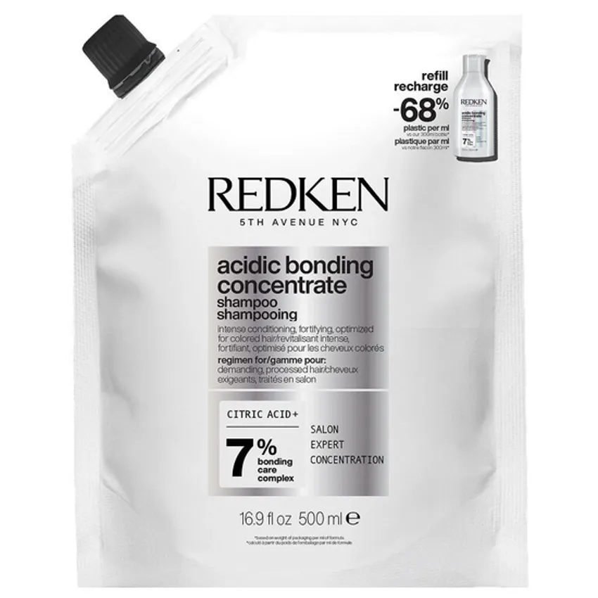 REDKEN ABC ACIDIC BONDING CONCENTRATE SHAMPOO 16.9OZ REFILL