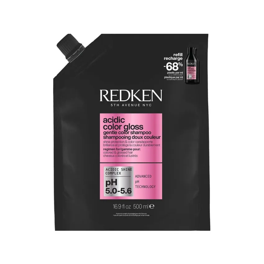 REDKEN ACIDIC COLOR GLOSS SHAMPOO 16.9OZ REFILL