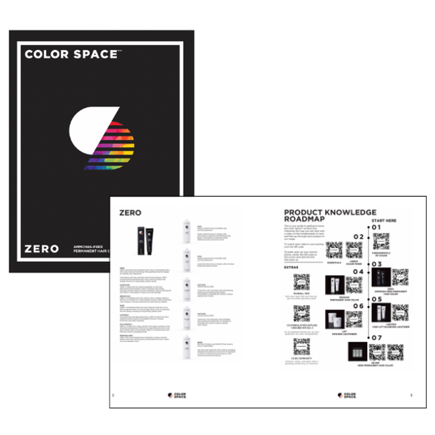 COLOR SPACE ZERO INFO GUIDE
