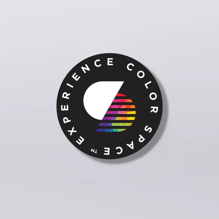 COLOR SPACE WINDOW DECAL
