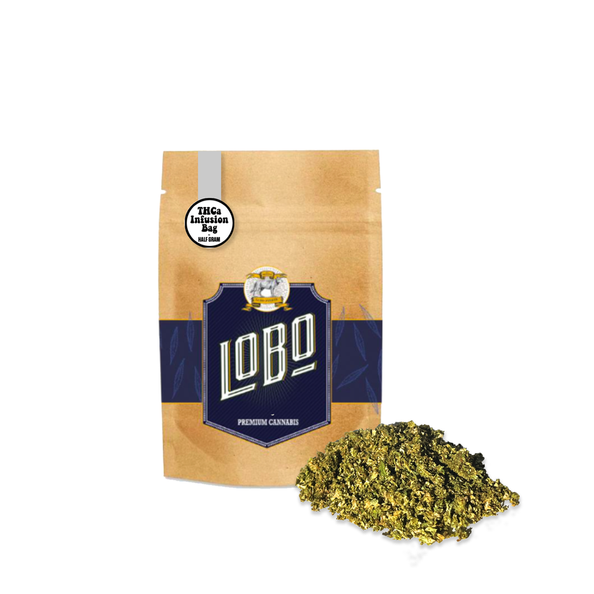 LOBO | Sativa Blend | Flower | 7g Pre-ground Infused