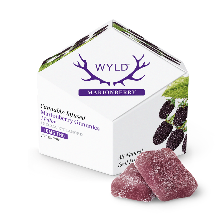 Bison Botanics | 1-1 Raspberry Flavored 10pk | Gummies