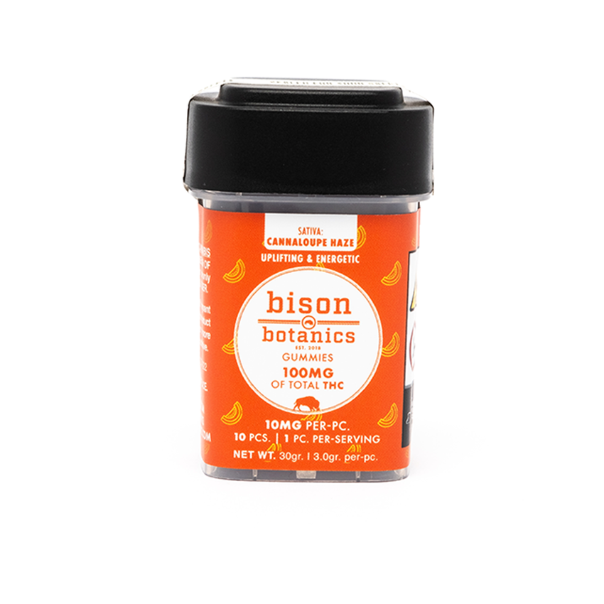 Bison Botanics | Cannalope Haze | Gummies | 10pk